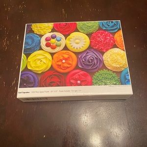 Cool cupcakes color craft puzzle